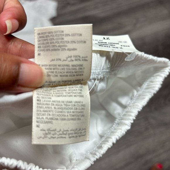 First Impressions Girls 2-Pc.White Embroidered Eyelet Top & Shorts Set 2T 267 - Picture 5 of 10